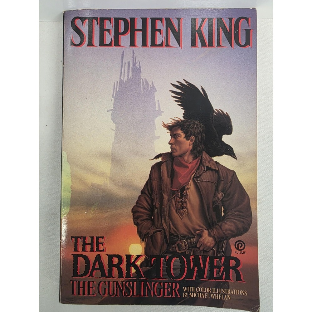 Stephen King The Gunslinger 1988 1st Plume Printing Dark Tower I Whelan PB